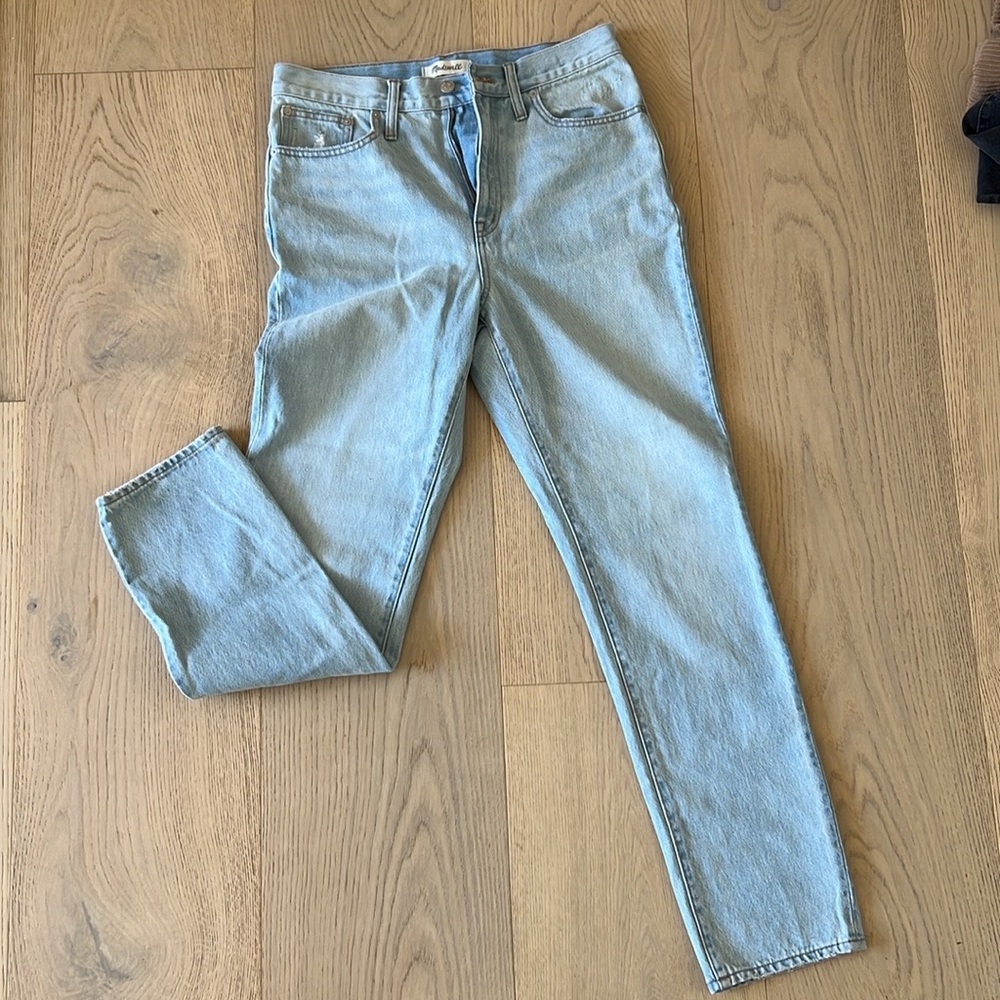 Madewell Classic straight full length light wash size 29 - Picture 3 of 7